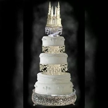 Pastel de bodas de cristal